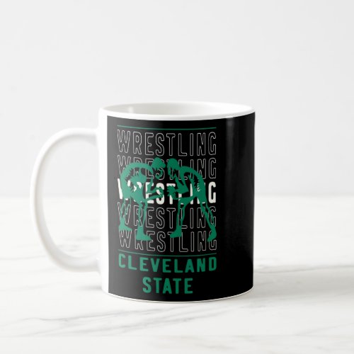 Wrestling Cleveland State  Coffee Mug