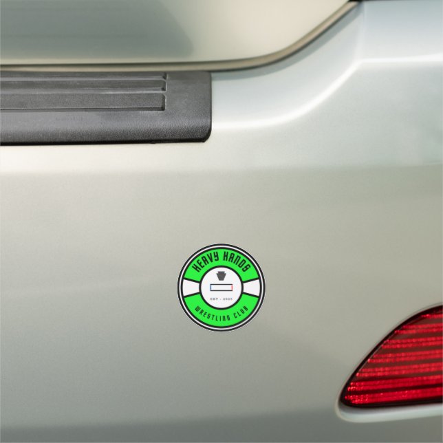 Wrestling Club Items Car Magnet (In Situ)