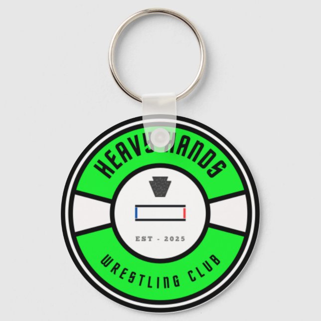 Wrestling Club Items Keychain (Front)