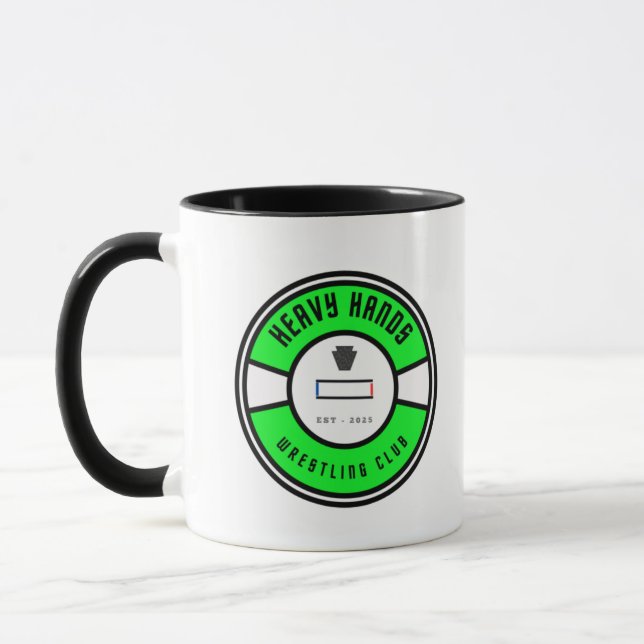Wrestling Club Items Mug (Left)