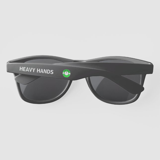 Wrestling Club Items Sunglasses (Back)