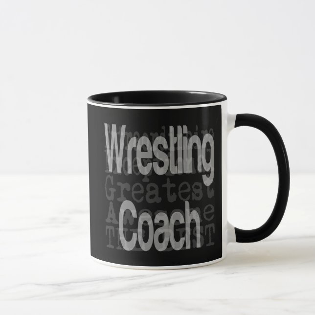 Wrestling Coach Extraordinaire Mug (Right)