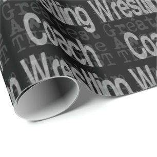 Wrestling Coach Extraordinaire Wrapping Paper