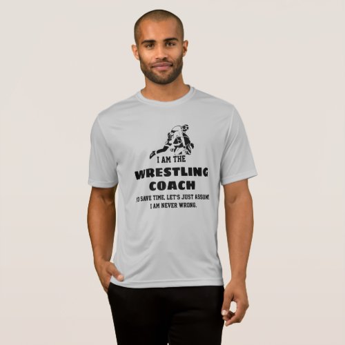 Wrestling Coach T_Shirt