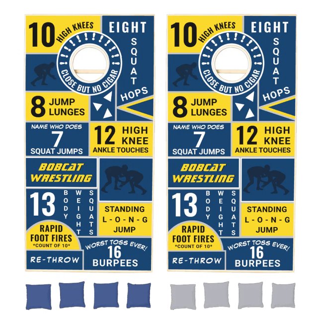 Wrestling Cornhole Set (Creator Uploaded)