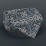 Wrestling Dad Extraordinaire Neck Tie<br><div class="desc">This is a unique neck tie for any wrestling dad extraordinaire,  a wrestling dad that stands out from the crowd and is hands down the best ever!</div>