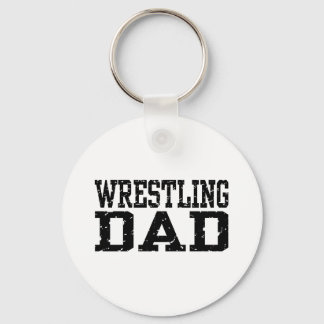 Wrestling Dad Keychain