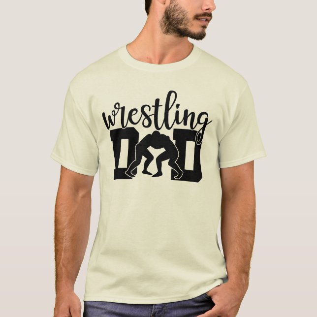 Wrestling Dad T-Shirt (Front)