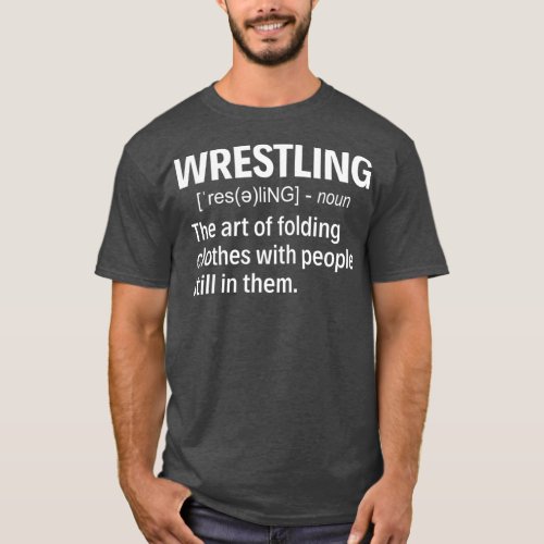Wrestling Definition T_Shirt