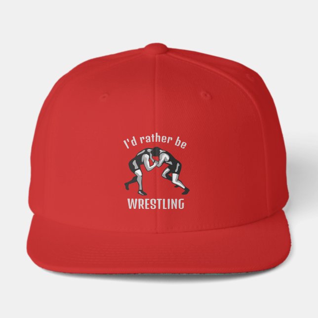 Wrestling Design Hat (Front)