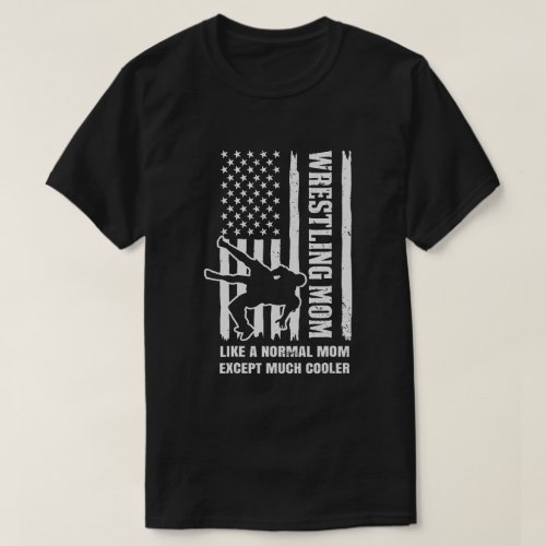 Wrestling  flag art mixed with funny definition   T_Shirt