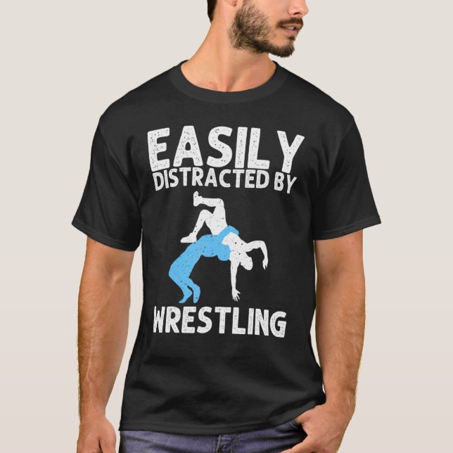 Wrestling For Wrestler Men Women Wrestling T-Shirt (Front)
