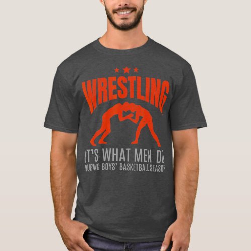 Wrestling Gift for Wrestler Boys Girls Wrestling T_Shirt