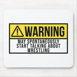 Wrestling Gift - Wrestler Lover Mouse Pad