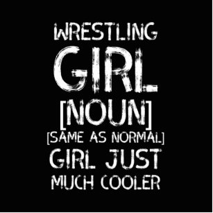 wrestling  girl much cooler wrestling  girl much cutout