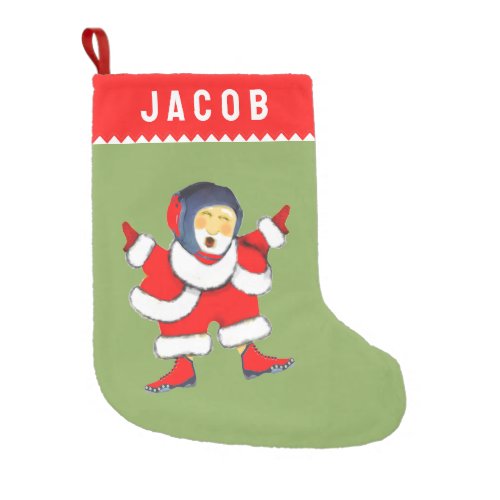 Wrestling Holiday Small Christmas Stocking