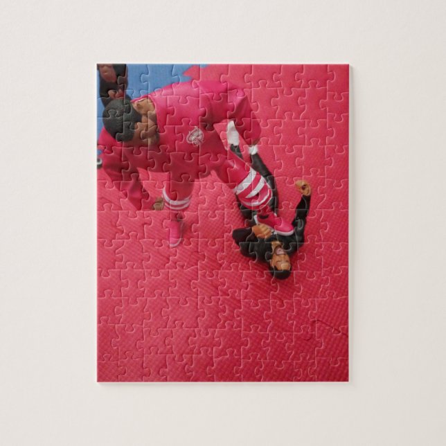 Wrestling Jigsaw Puzzle (Vertical)