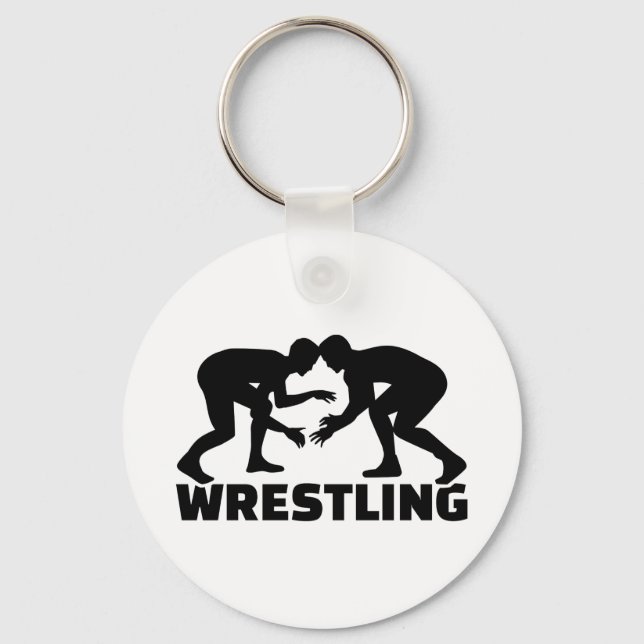 Wrestling Keychain (Front)