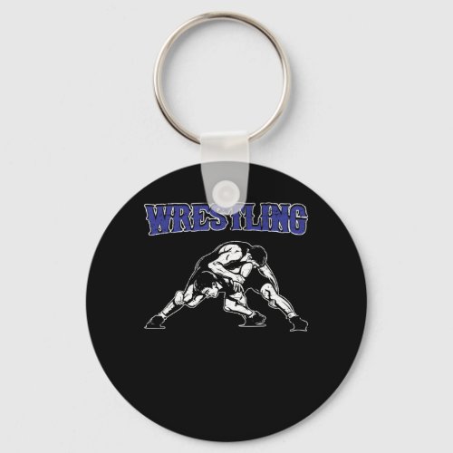 Wrestling Keychain