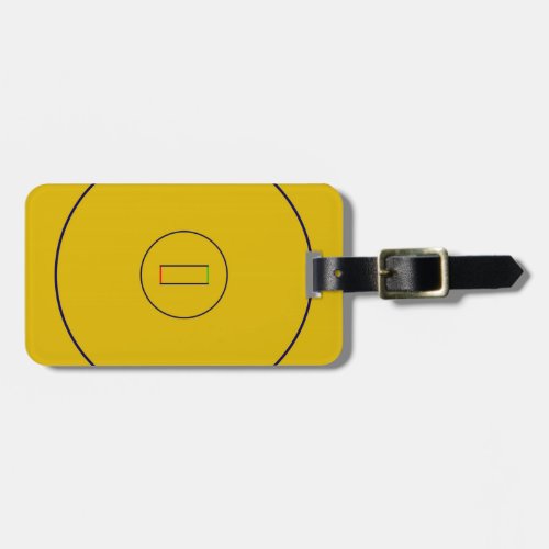 Wrestling Mat Luggage Tag