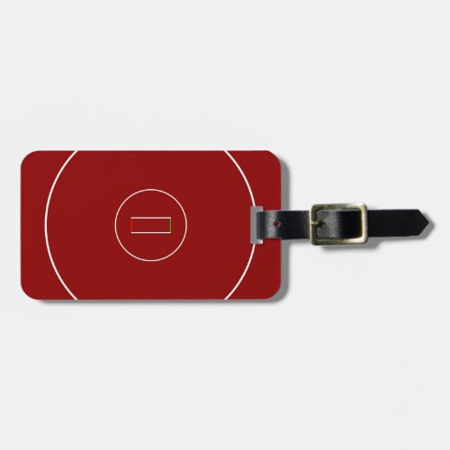 Wrestling Mat Luggage Tag