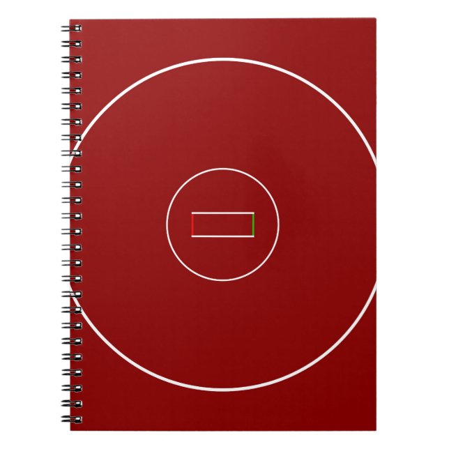 Wrestling Mat Notebook (Front)