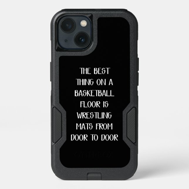 Wrestling Mats Basketball Courts Costume Gift Otterbox iPhone Case (Back)