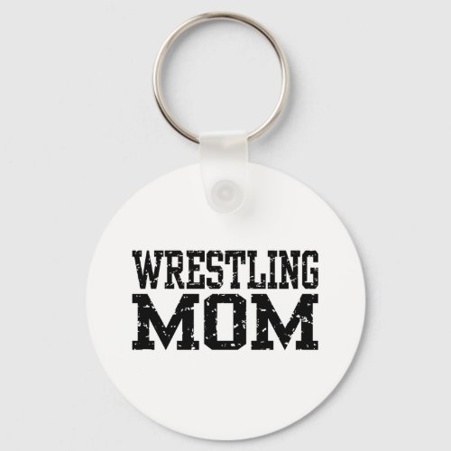Wrestling Mom Keychain