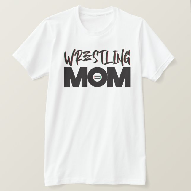 Wrestling Mom shirt (Design Front)
