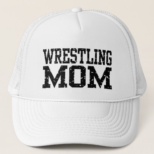 Wrestling Mom Trucker Hat
