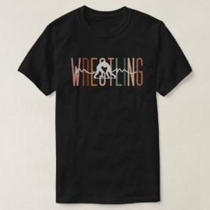 Wrestling Mom Wrestling Mama  Mom Life Wrestling  T-Shirt
