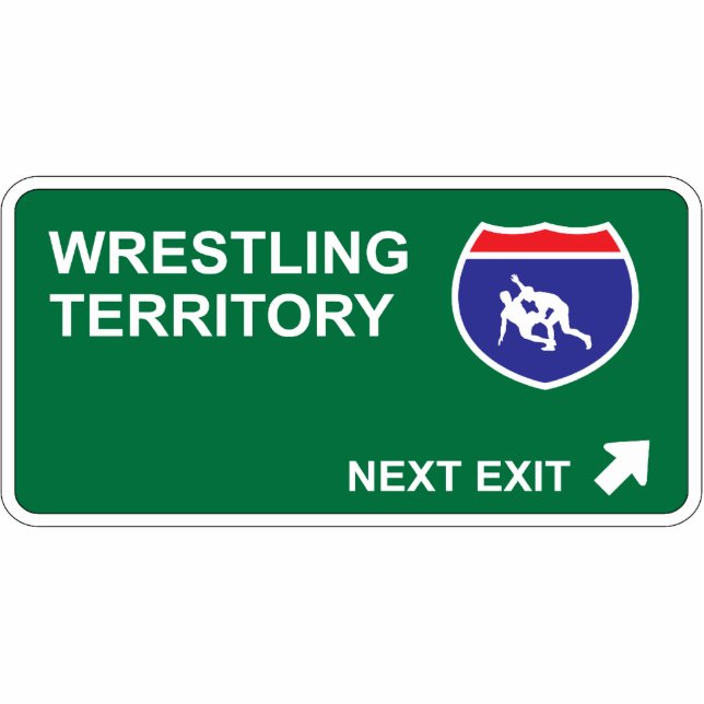 Wrestling Next Exit Statuette (Front)