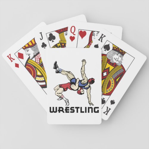 Wrestling Poker Cards