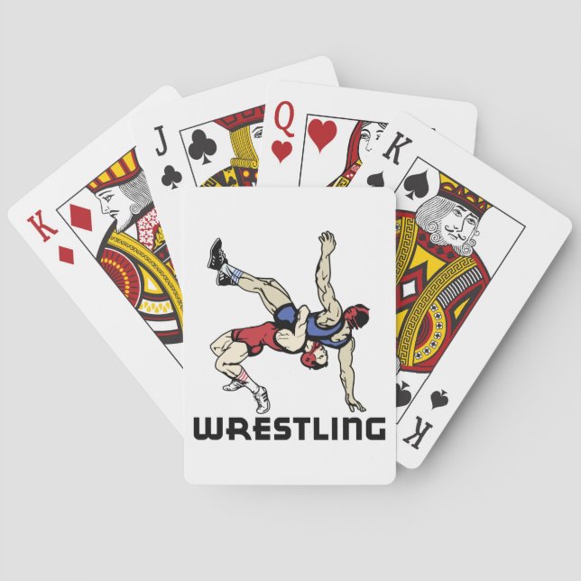 Wrestling Poker Cards (Back)