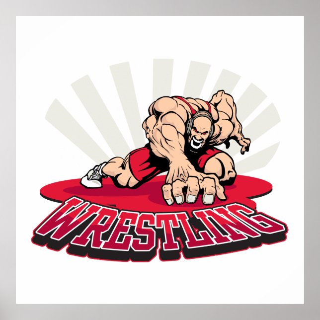Wrestling! Poster (Front)