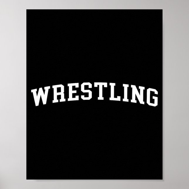 Wrestling  poster (Front)