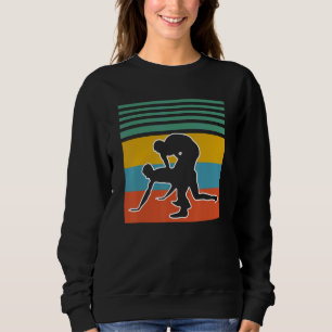 Wrestling Retro Sunset Wrestler 1 Sweatshirt