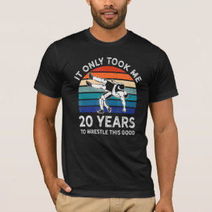 Wrestling Retro Took Me 20 Years To Wrestle This G T-Shirt