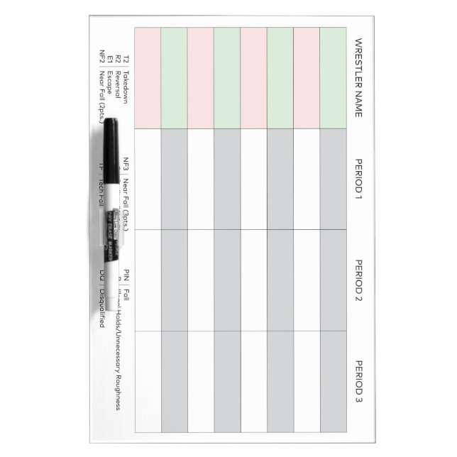 Wrestling Score Board (Front)