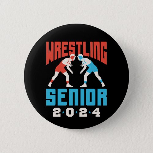 Wrestling Senior Class of 2024 Button