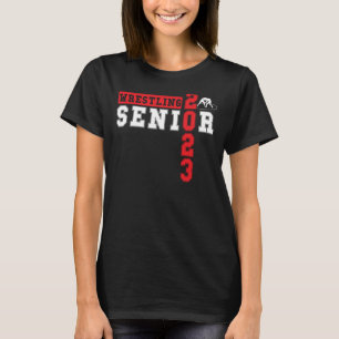 Wrestling Senior Night Senior 2023 Graduation Wres T-Shirt