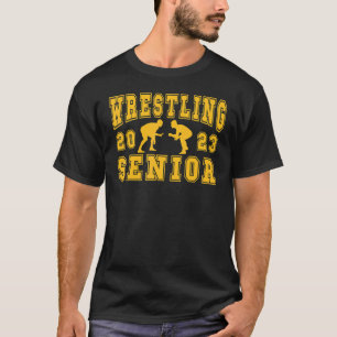 Wrestling Senior Night Wrestling Senior 2023 Gradu T-Shirt