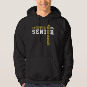 Wrestling Senior Night Wrestling Senior 2025 Gradu Hoodie