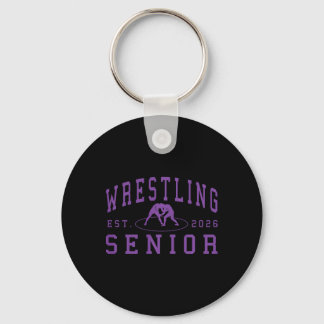 Wrestling Senior Night Wrestling Senior 2026 Gradu Keychain
