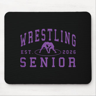 Wrestling Senior Night Wrestling Senior 2026 Gradu Mouse Pad