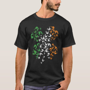 Wrestling Shamrock Sport  St Patricks Day Apparel T-Shirt