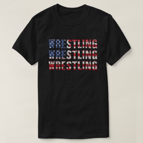 Wrestling shirts Vintage Wrestler Christmas USA 