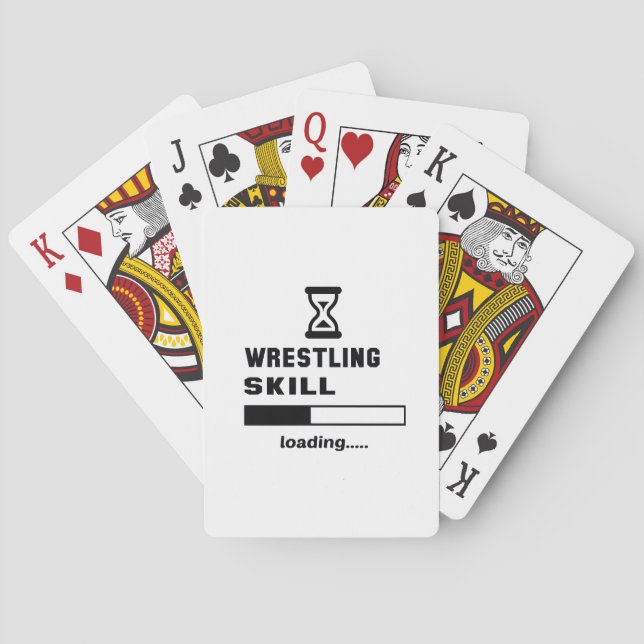 Wrestling skill Loading...... Poker Cards (Back)