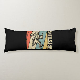 Wrestling Sport Wrestler Lover Funny Gift Body Pillow
