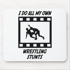 Wrestling Stunts Mouse Pad